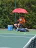 {site 30062009} Sébastien JOLY (5/6, ASPTT Châlons en Champagne) en recherche de fraicheur mais aussi futur lauréat pour la seconde fois de ce tournoi